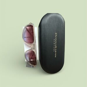 DKNY Black Sunglasses with Donna Karan Case